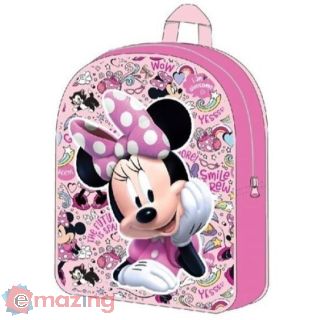 Zaino asilo Minnie Mouse rosa