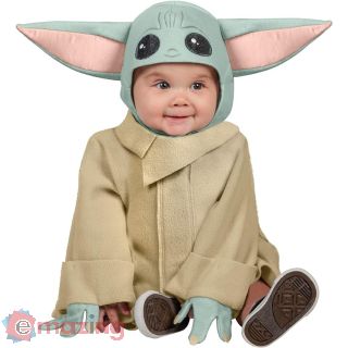 Vestito Baby Yoda Grugu 1/2 anni