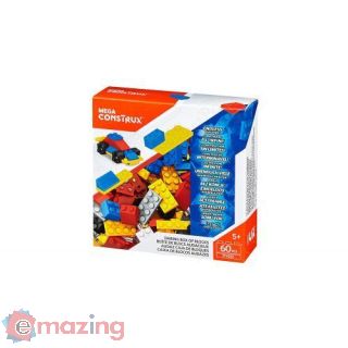 MEGA BLOKS DYG81 Scatola Di Blocchi Temerari 60 Pezzi
