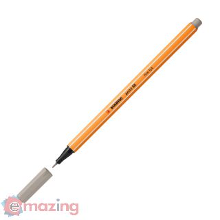 Penna Stabilo Point 88 88/93 - Grigio Caldo con Punta Fine 0.4 mm