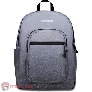 Zaino Invicta Jelek Fantasy Shine in Grs Grigio Glitter - 200602608-899