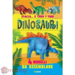 Stacca... e crea i tuoi dinosauri. Ediz. illustrata