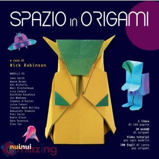 Spazio in Origami. con 100 Fogli di Carta per Origami. con Video Tutorial