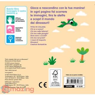 Dinosauri. Scorri, Tira e Scopri. Ediz. a Colori