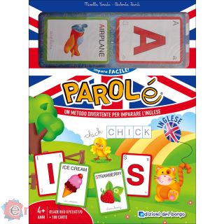 Parolé inglese. Un metodo divertente per imparare l'inglese. Con 108 Carte