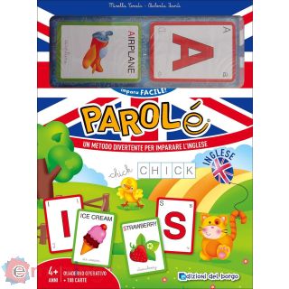 Parolé inglese. Un metodo divertente per imparare l'inglese. Ediz. a spirale. Con 108 Carte