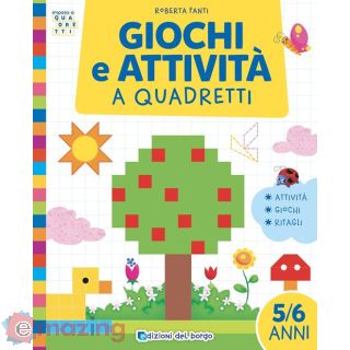 Giochi e Attività a Quadretti. Ediz. a Colori