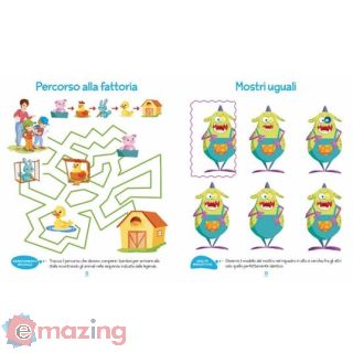 Vado in Prima. Giochi di Logica, Lettere e Numeri. Mini Impara. Ediz. a Colori
