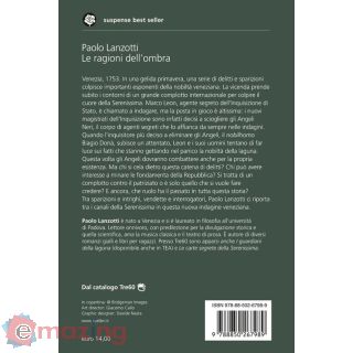 Le Ragioni Dell'ombra. Venezia 1753. Un'indagine di Marco Leon, Agente Dell'inquisizione di Stato
