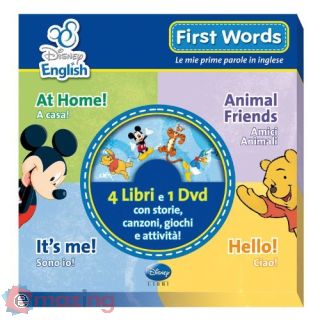 First words. Le mie prime parole in inglese. Ediz. bilingue. Con DVD