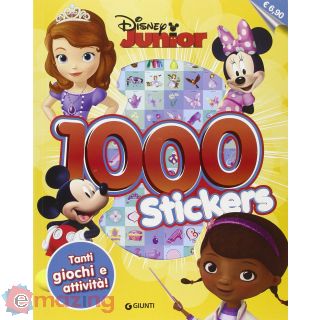 Disney junior. 1000 stickers. Con adesivi