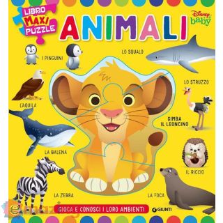 Animali. Libro Maxi Puzzle. Ediz. a Colori