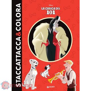 La carica dei 101. Staccattacca & colora. Con adesivi. Ediz. illustrata