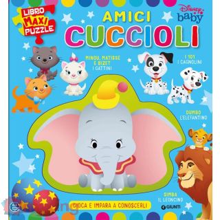 Amici Cuccioli. Libro Maxi Puzzle. Ediz. a Colori