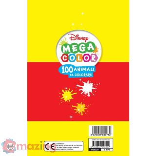 100 Animali da Colorare. Mega Color Disney