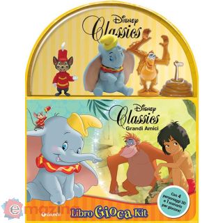 Grandi Amici. Disney Classics. Libro Gioca Kit. Ediz. a Colori. con 4 Personaggi 3d. con Scenario per Giocare