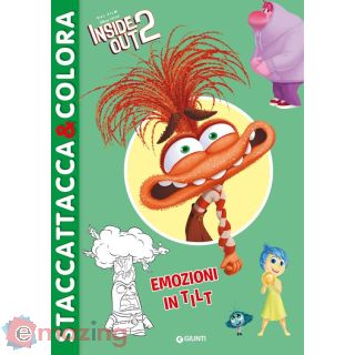 Emozioni in Tilt. Inside Out 2. Staccattacca&colora. con Adesivi. Ediz. a Colori