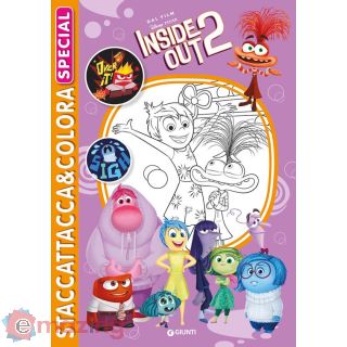 Inside Out 2. Staccattacca&colora Special. con Adesivi. Ediz. a Colori. con Adesivi
