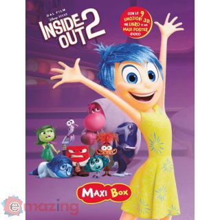 Inside Out 2. Maxi Box. Ediz. a Colori. con 10 Figurine 3d. con Tappetino Gioco