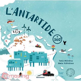 L'antartide a 360°. Ediz. a Colori