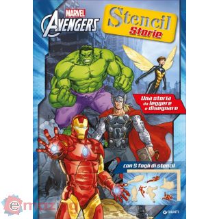 Avengers. Stencil Storie. Ediz. Illustrata