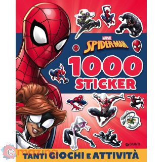 Spiderman. 1000 Stickers. Tanti Giochi e Attività. con Adesivi. Ediz. a Colori
