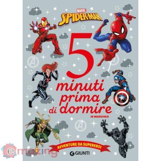 Avventure da Supereroi Spider-man. 5 Minuti Prima di Dormire. in Maiuscolo. Ediz. a Colori