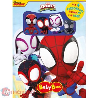 Spidey e I Suoi Fantastici Amici. Baby Box. Ediz. a Colori. con 4 Figurine 3d