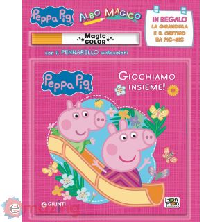 Giochiamo insieme! Albo magico. Peppa Pig. Con gadget