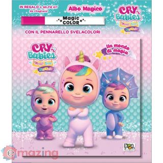 Un mondo di magia. Albo magico. Cry babies Con pennarello svelacolori