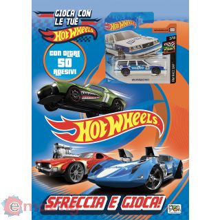 Sfreccia e gioca! Hot Wheels. Activity book Con macchinina