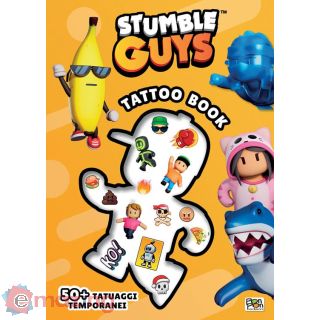 Tattoo Book. Stumble Guys. Ediz. a Colori. con 50 Tatuaggi Temporanei