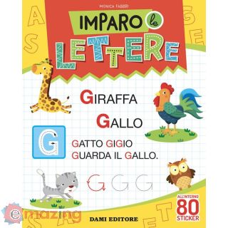Imparo Le Lettere. con Adesivi. Ediz. a Colori