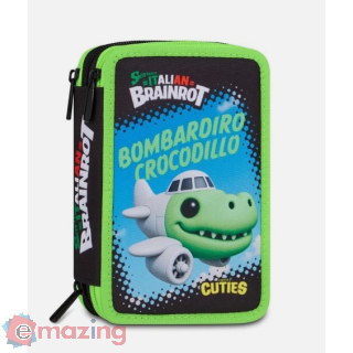 Brainrot Astuccio 3 Zip Bombardiro Crocodillo