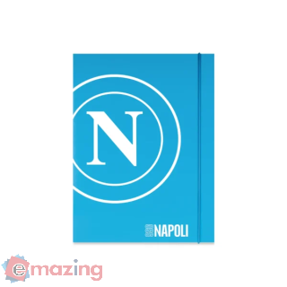 Cartellina A4 con Elastico Napoli Azzurr