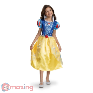 Vestito Biancaneve Carnival Taglia 3/4 Anni