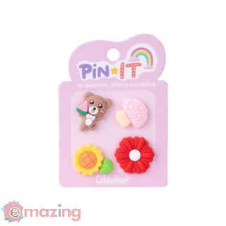 4 Spillette Decorative Flowers e Bears