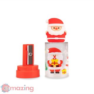 Temperino con Serbatoio - Il Villaggio di Babbo Natale - Babbo Natale (1 Foro) - COL24865