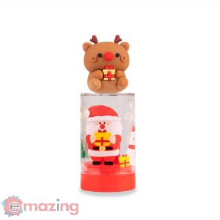 Temperino con Serbatoio - Il Villaggio di Babbo Natale - Renna (1 Foro) - COL24865