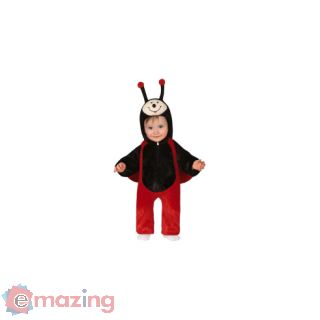 Vestito Coccinella Tutone Taglia 12/18 Mesi