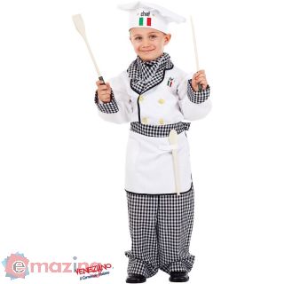 Vestito Carnevale Cuoco Baby Età 3/6 Anni COD. 5054