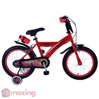 Bicicletta 16" Cars Rossa – 5/8 Anni (Modello 21740-DR)