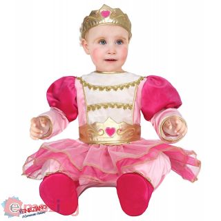 Vestito Carnevale Dolce Reginetta Età 3/12 Mesi COD. 54184