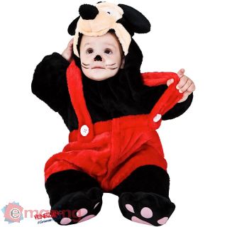 Vestito Carnevale Topolino Età 3/12 (Dolce Topino) Mesi COD. 2929