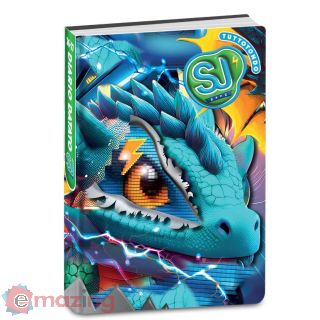 Diario Sj 10m Animali Boy Drago Azzurro
