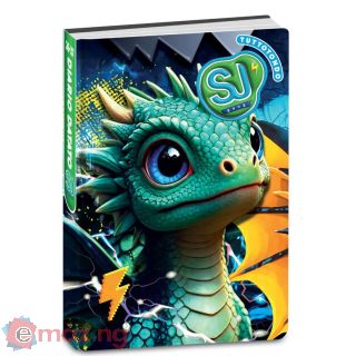 Diario Sj 10m Animali Boy Drago Verde