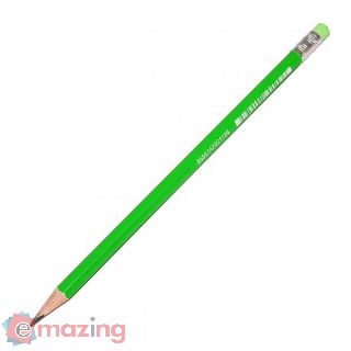 Matita con Gomma Stabilo Swano 4907/HB - Verde HB2 1/2