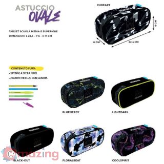 Astuccio Ovale Boy/girl Ass