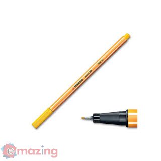 Penna Stabilo Point 88 88/44 - Gialla con Punta Fine 0.4 mm