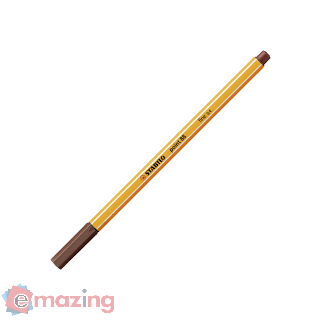 Penna Stabilo Point 88 88/45 - Marrone Bruno con Punta Fine 0.4 mm